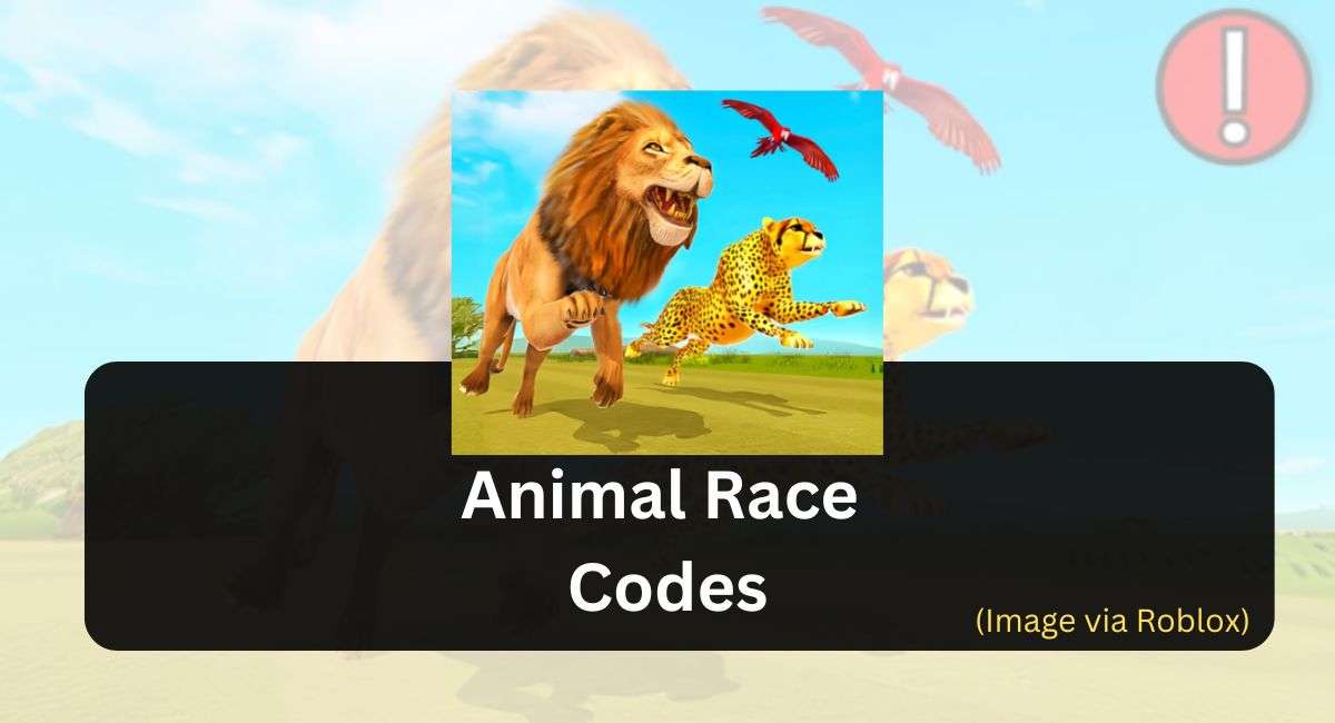 Roblox: Animal Race Codes (October 2024)